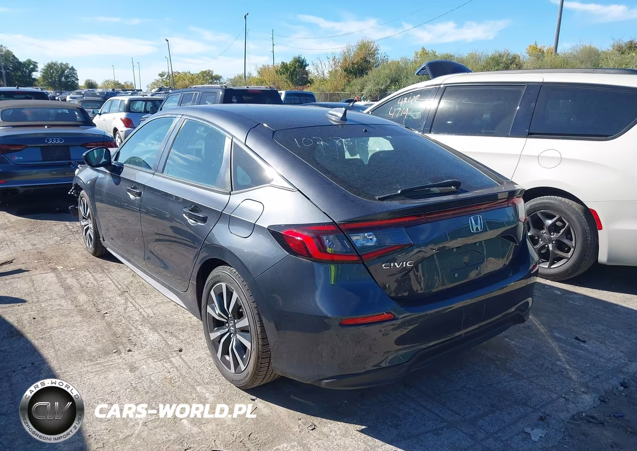 2022 Honda Civic Ex-L VIN:19XFL1H76NE006120 - 3