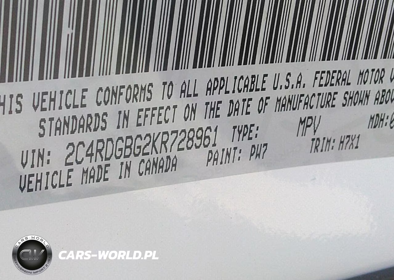 2019 Dodge Grand Caravan Se VIN:2C4RDGBG2KR728961 - 9