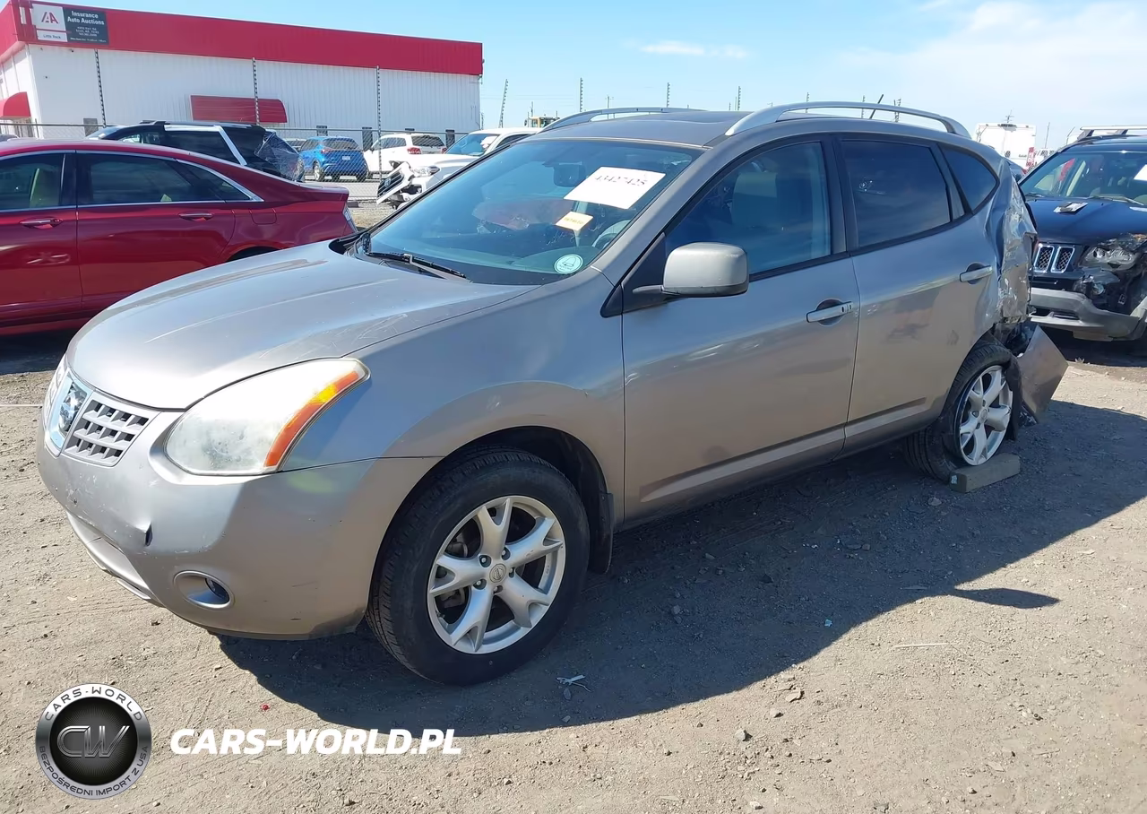 2009 Nissan Rogue Sl VIN:JN8AS58V79W433602 - 2