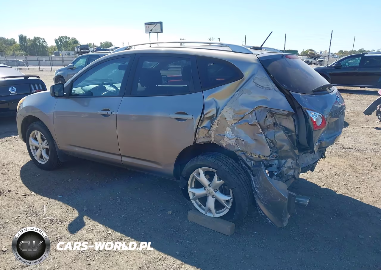 2009 Nissan Rogue Sl VIN:JN8AS58V79W433602 - 3