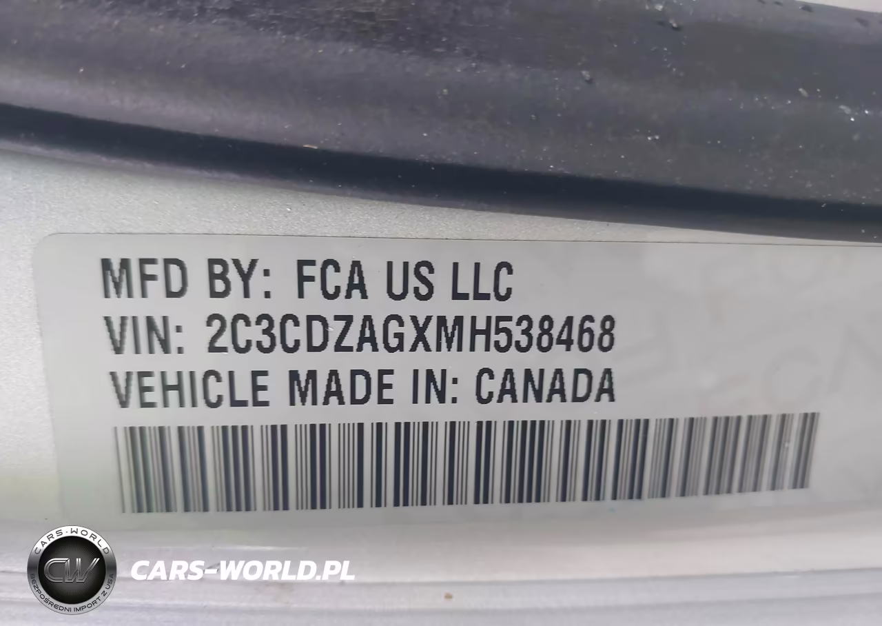 2021 Dodge Challenger Sxt VIN:2C3CDZAGXMH538468 - 9