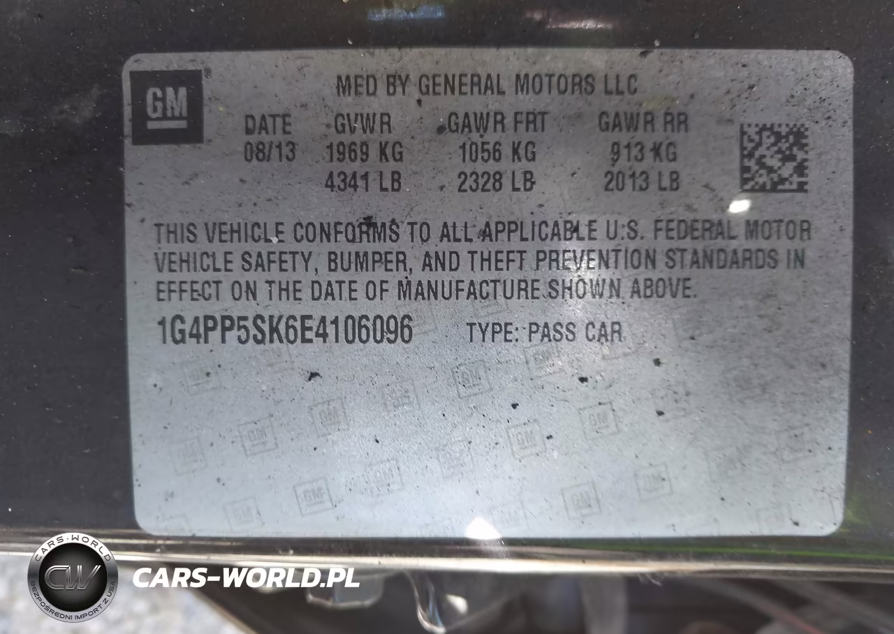 2014 Buick Verano VIN:1G4PP5SK6E4106096 - 9