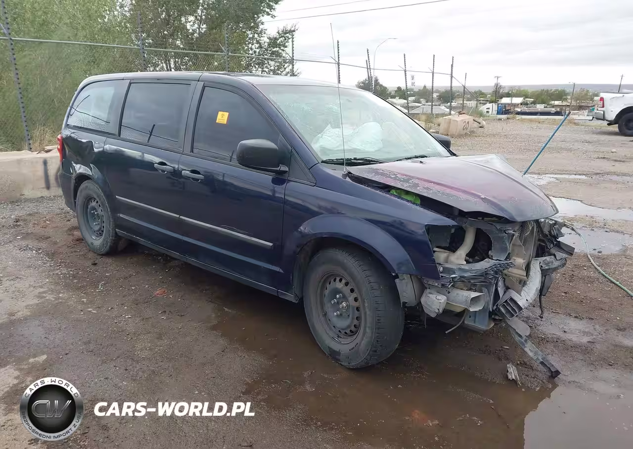 2012 Dodge Grand Caravan Se-Avp