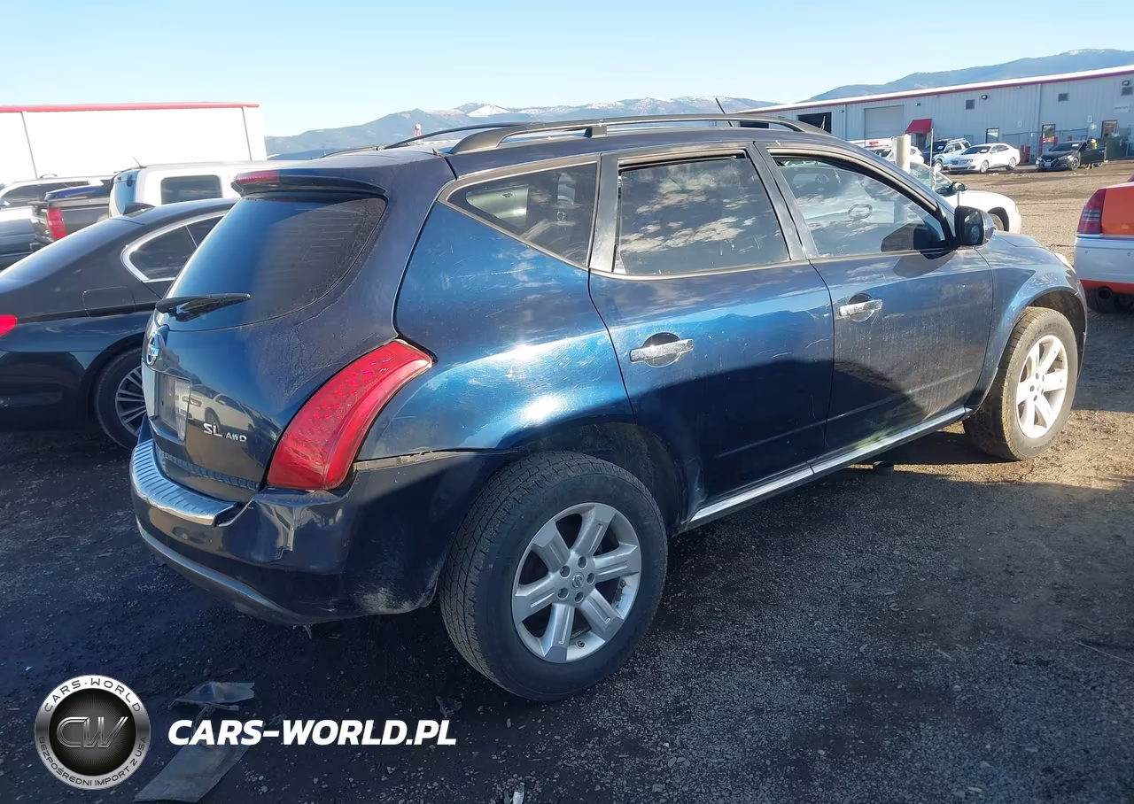 2007 Nissan Murano Sl VIN:JN8AZ08W37W637169 - 4