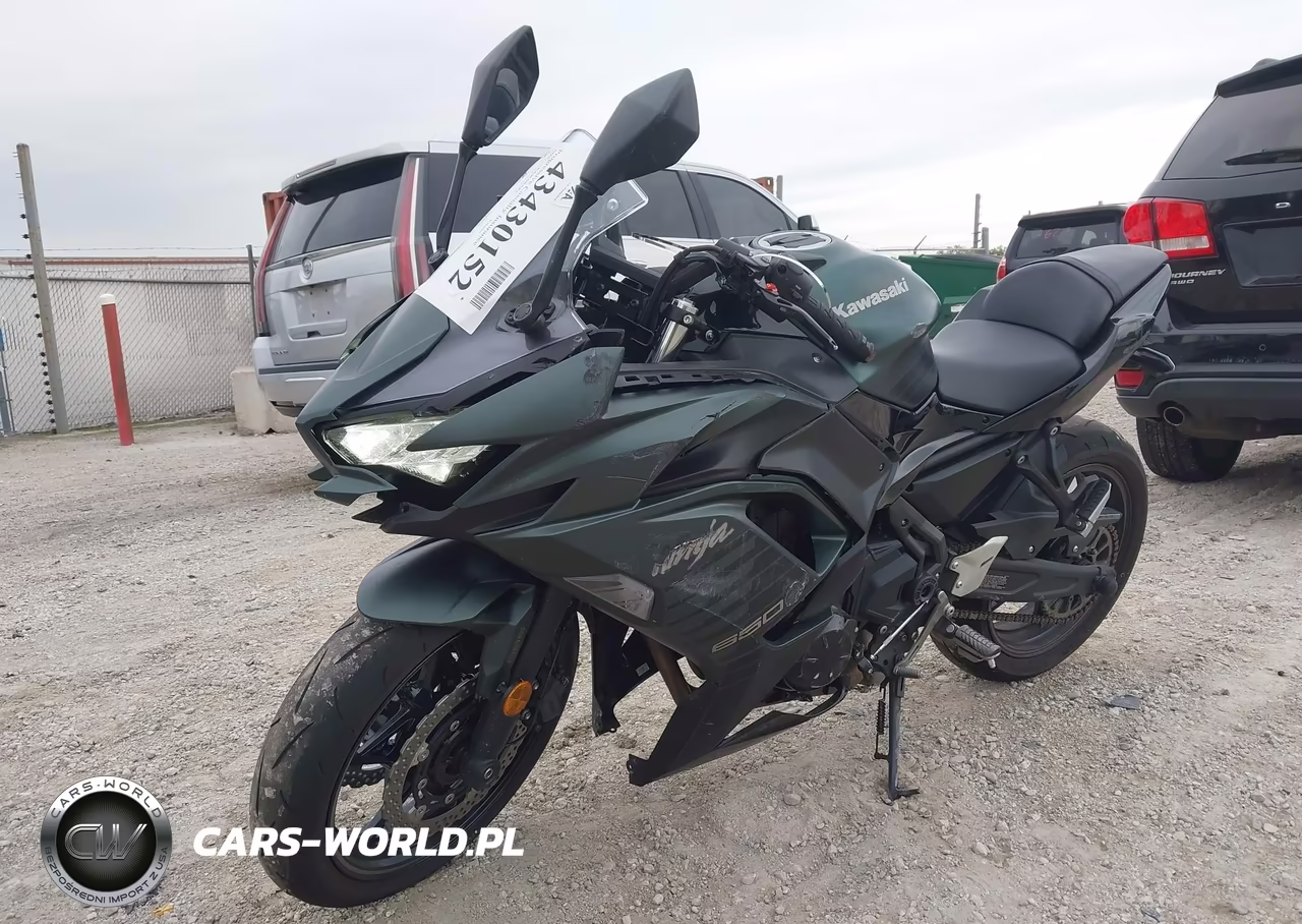 2025 Kawasaki Ex650 P VIN:ML5EXEP10SDAF7056 - 2