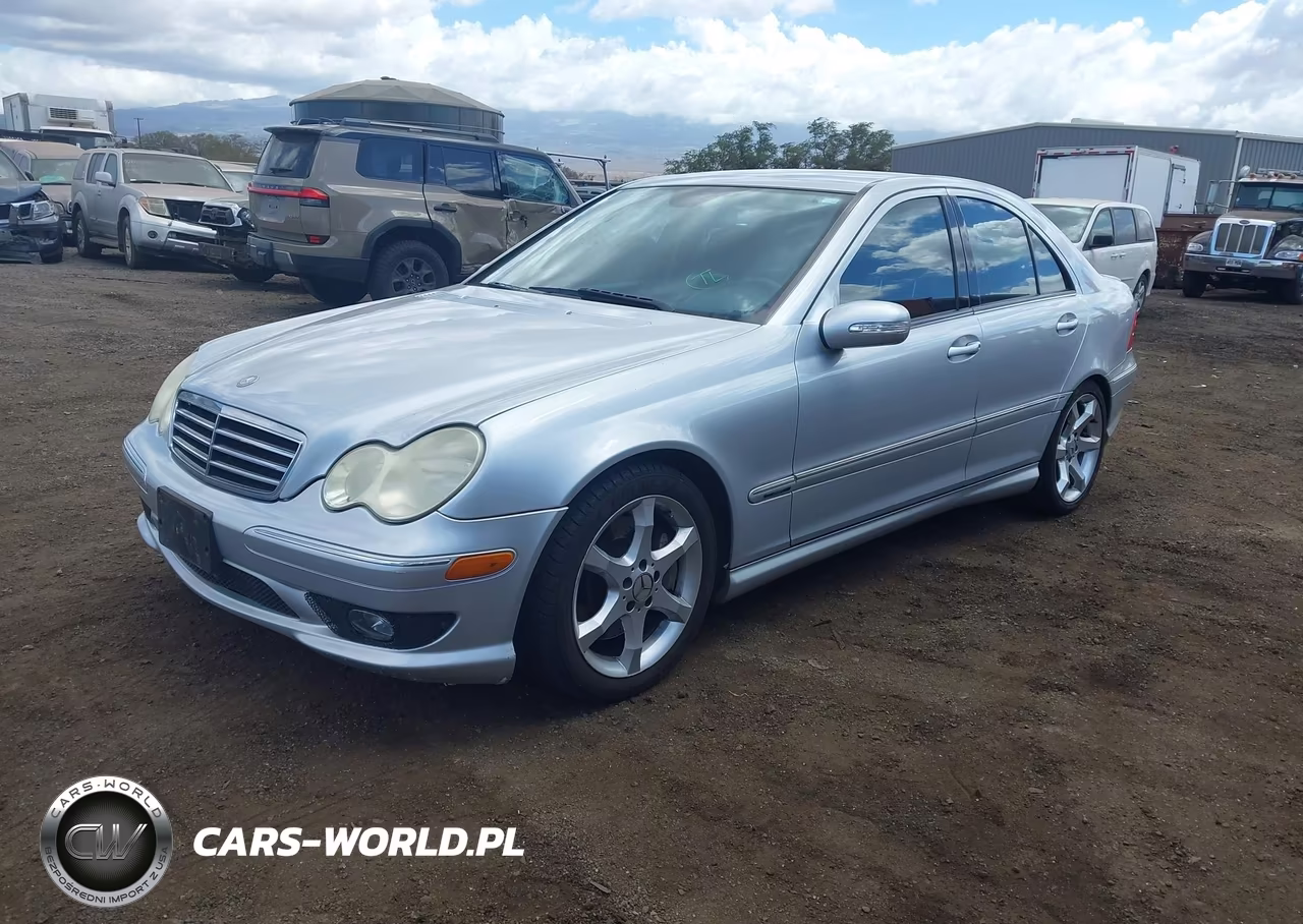 2007 Mercedes-Benz C 230 Sport VIN:WDBRF52H67F902521 - 2