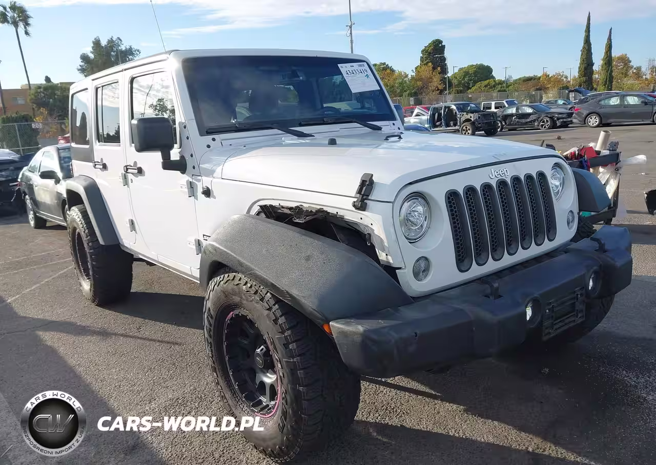 2018 Jeep Wrangler Jk Unlimited Sport S 4X4