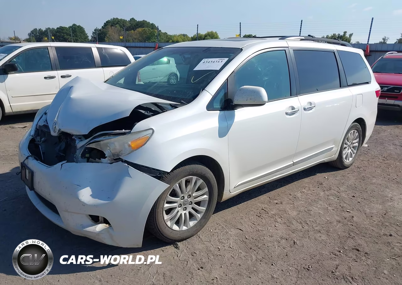 2016 Toyota Sienna Xle Premium 8 Passenger VIN:5TDYK3DC7GS718137 - 2