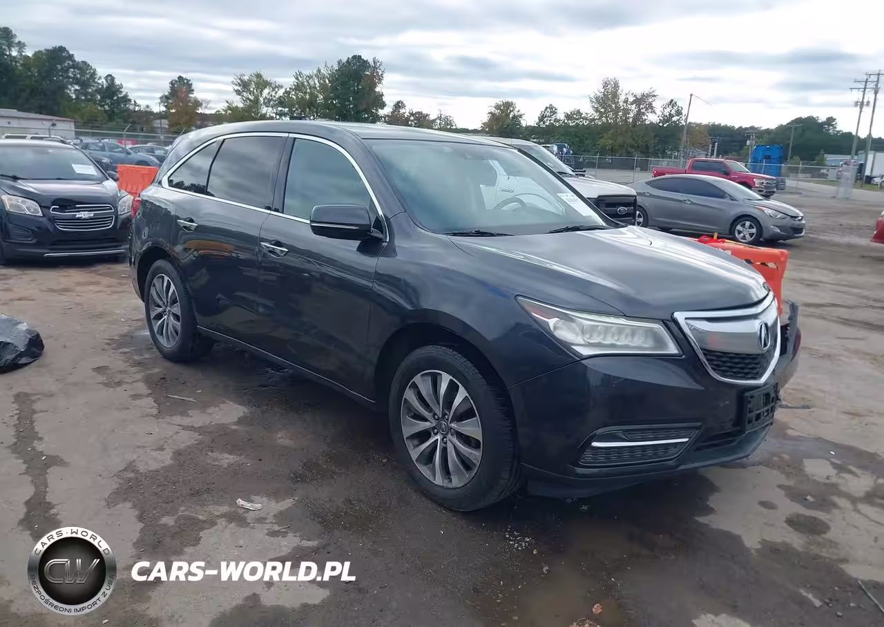 2014 Acura Mdx Technology Package