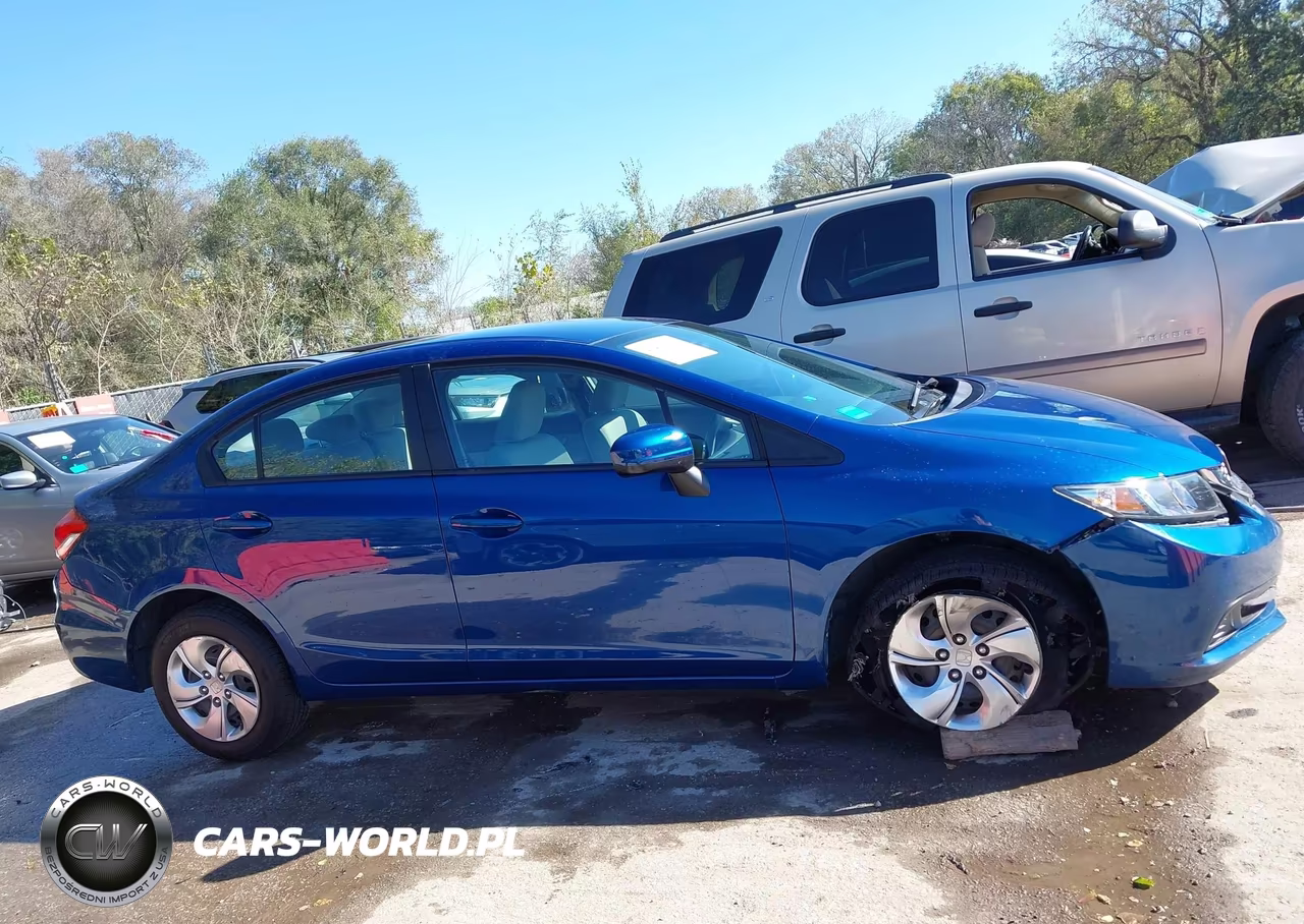 2014 Honda Civic Lx VIN:19XFB2F55EE069171 - 13