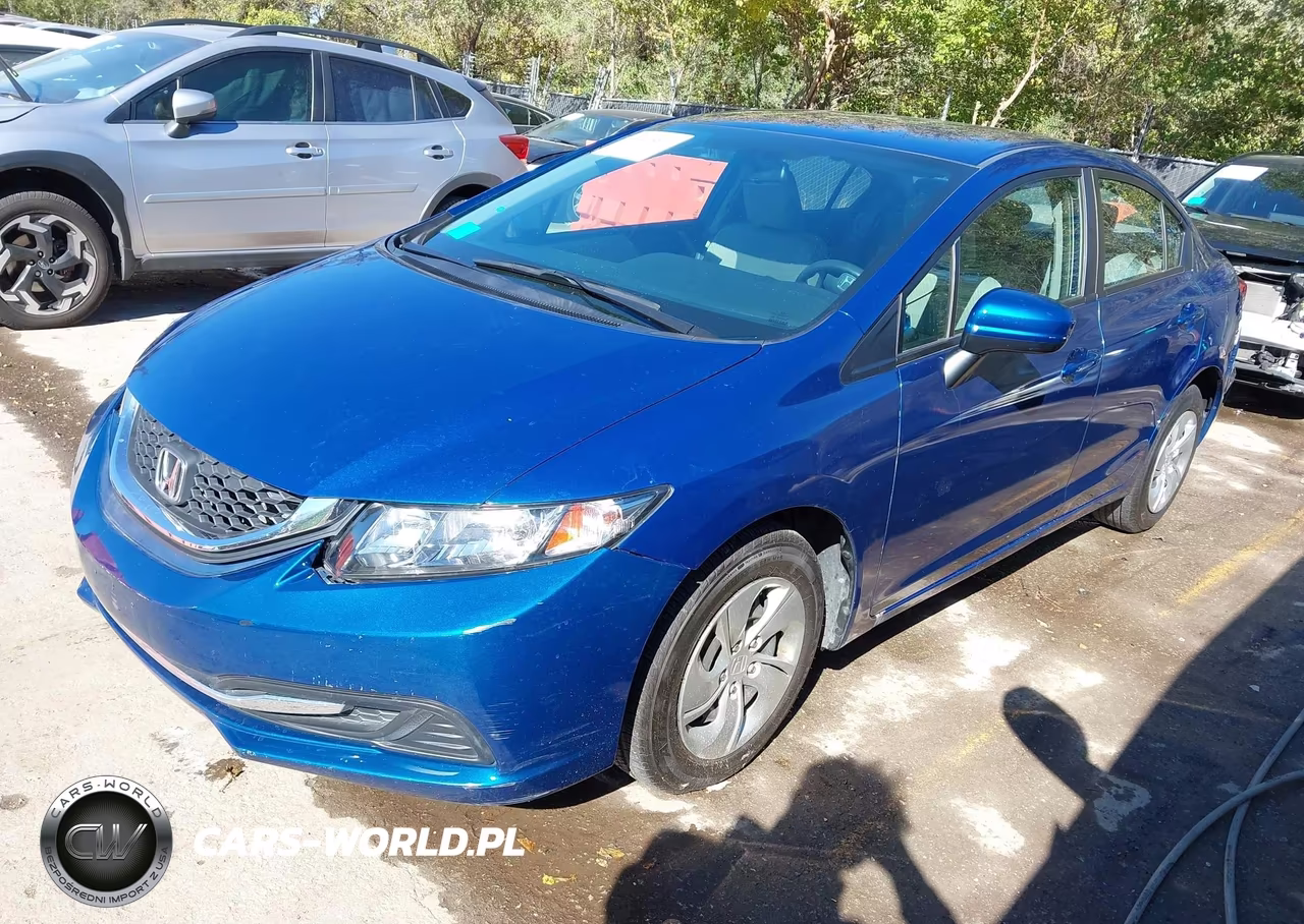 2014 Honda Civic Lx VIN:19XFB2F55EE069171 - 2