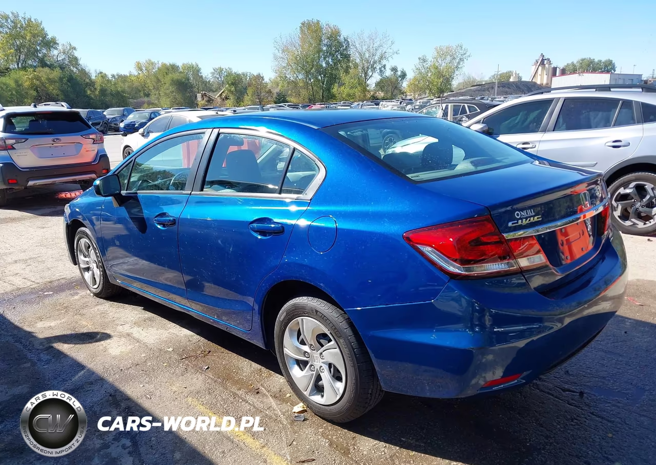 2014 Honda Civic Lx VIN:19XFB2F55EE069171 - 3