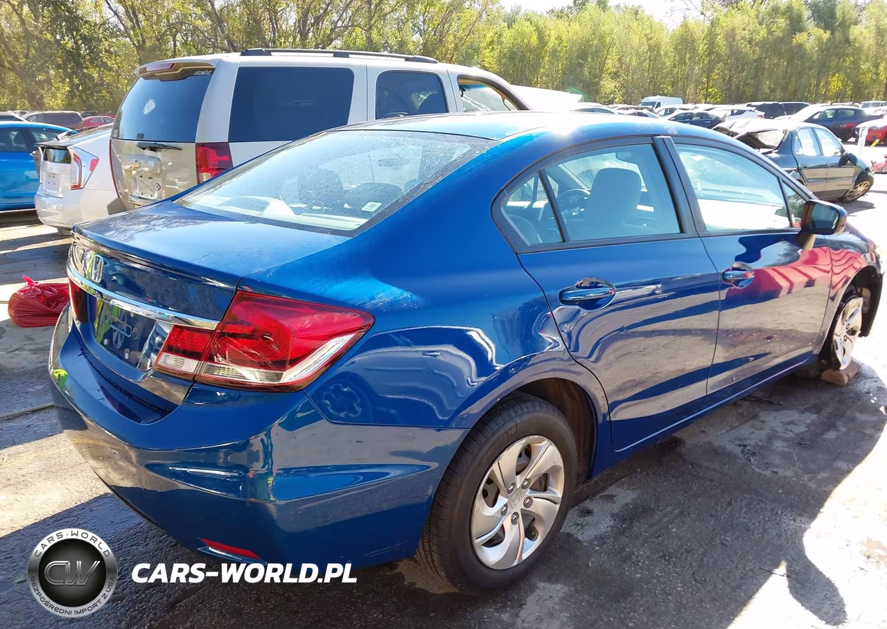2014 Honda Civic Lx VIN:19XFB2F55EE069171 - 4