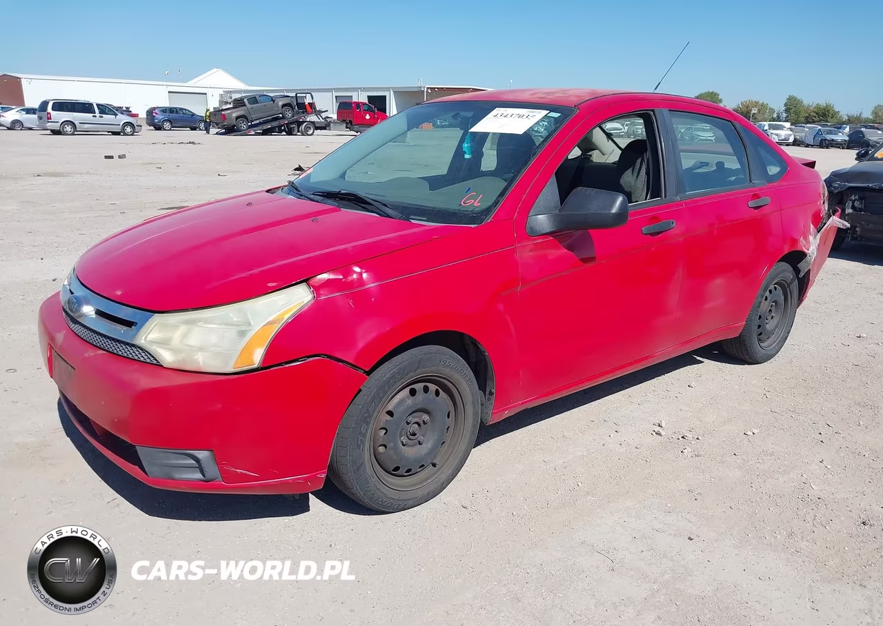 2008 Ford Focus S VIN:1FAHP34N88W133447 - 2