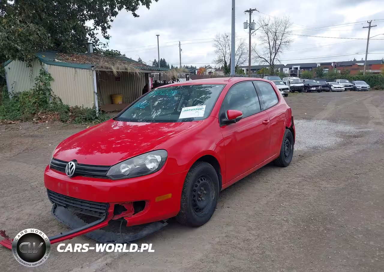 2011 Volkswagen Golf 2.5L 2-Door VIN:WVWBB7AJ1BW247465 - 2