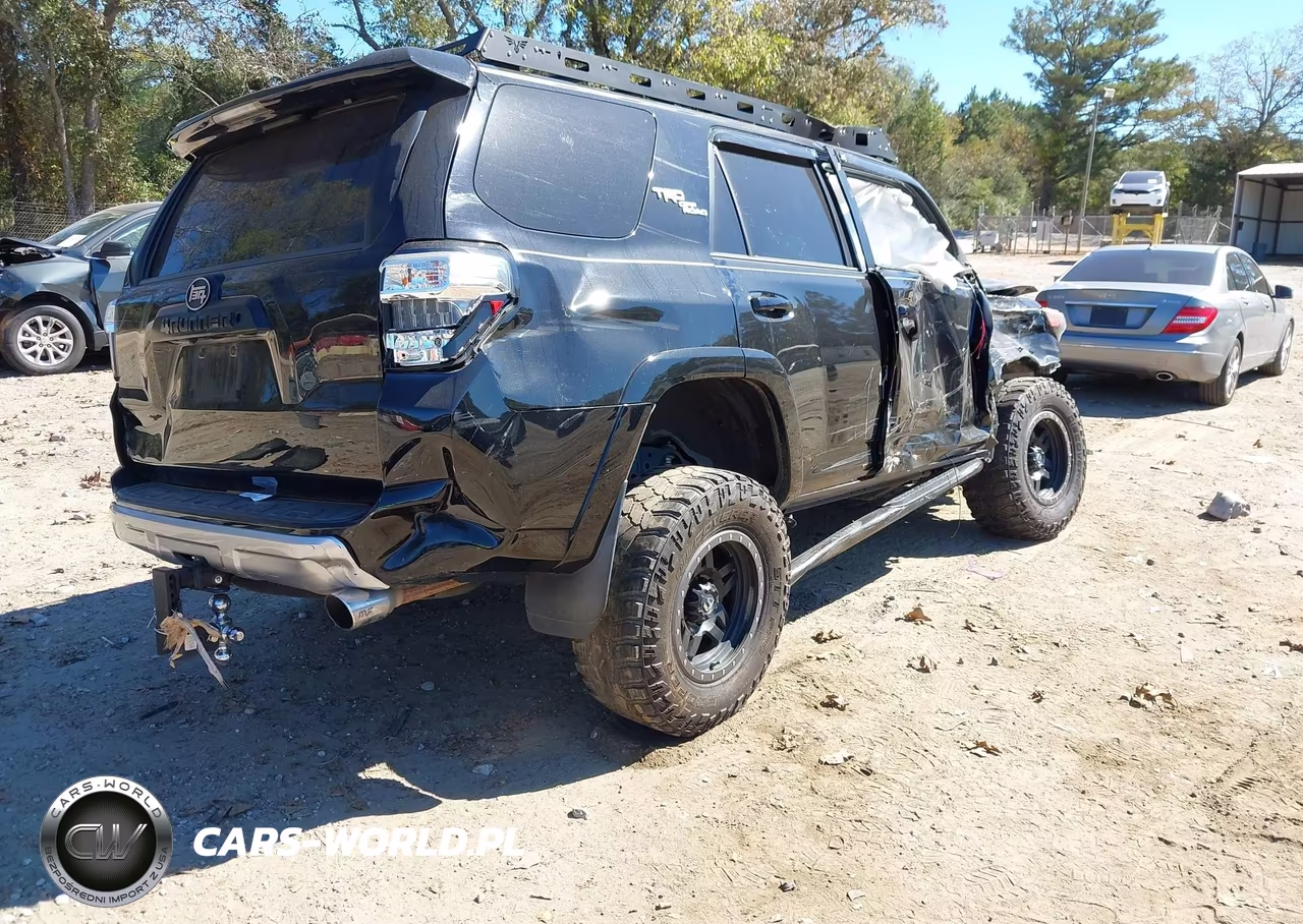 2018 Toyota 4Runner Trd Off Road VIN:JTEBU5JRXJ5570398 - 4