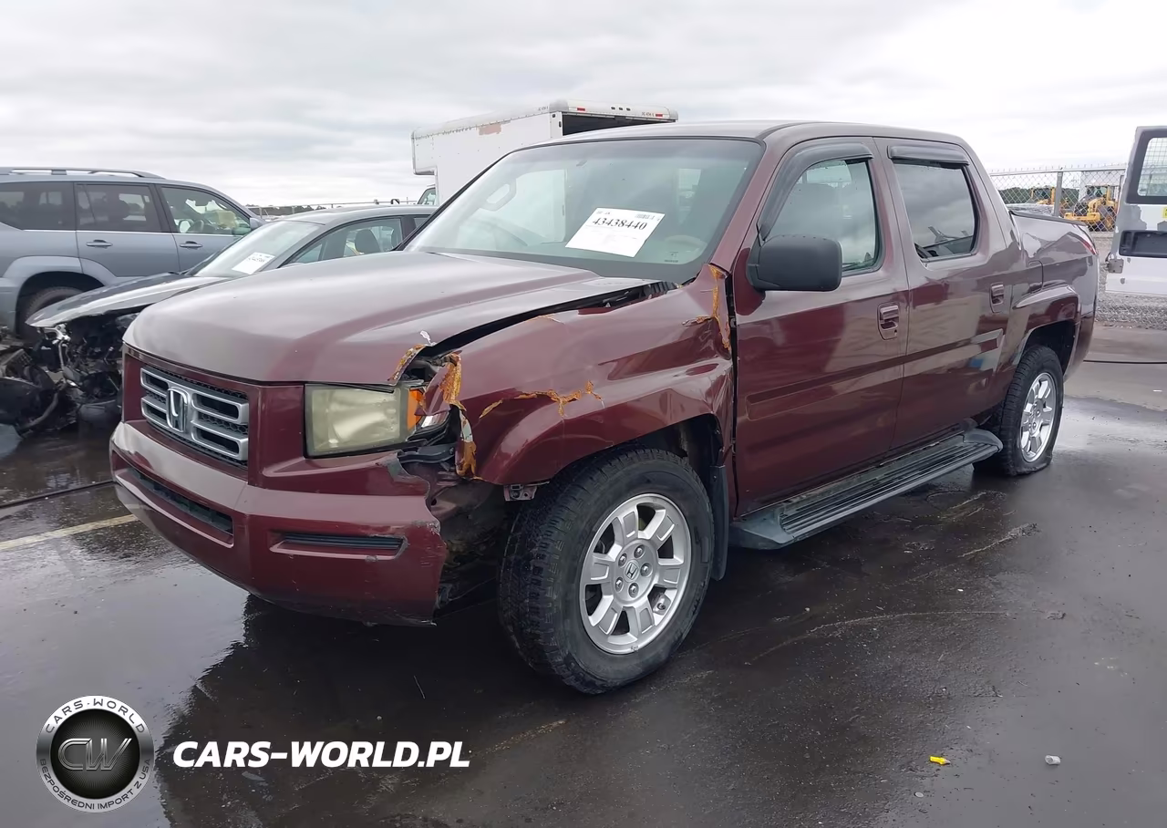 2008 Honda Ridgeline Rts VIN:2HJYK164X8H504992 - 2
