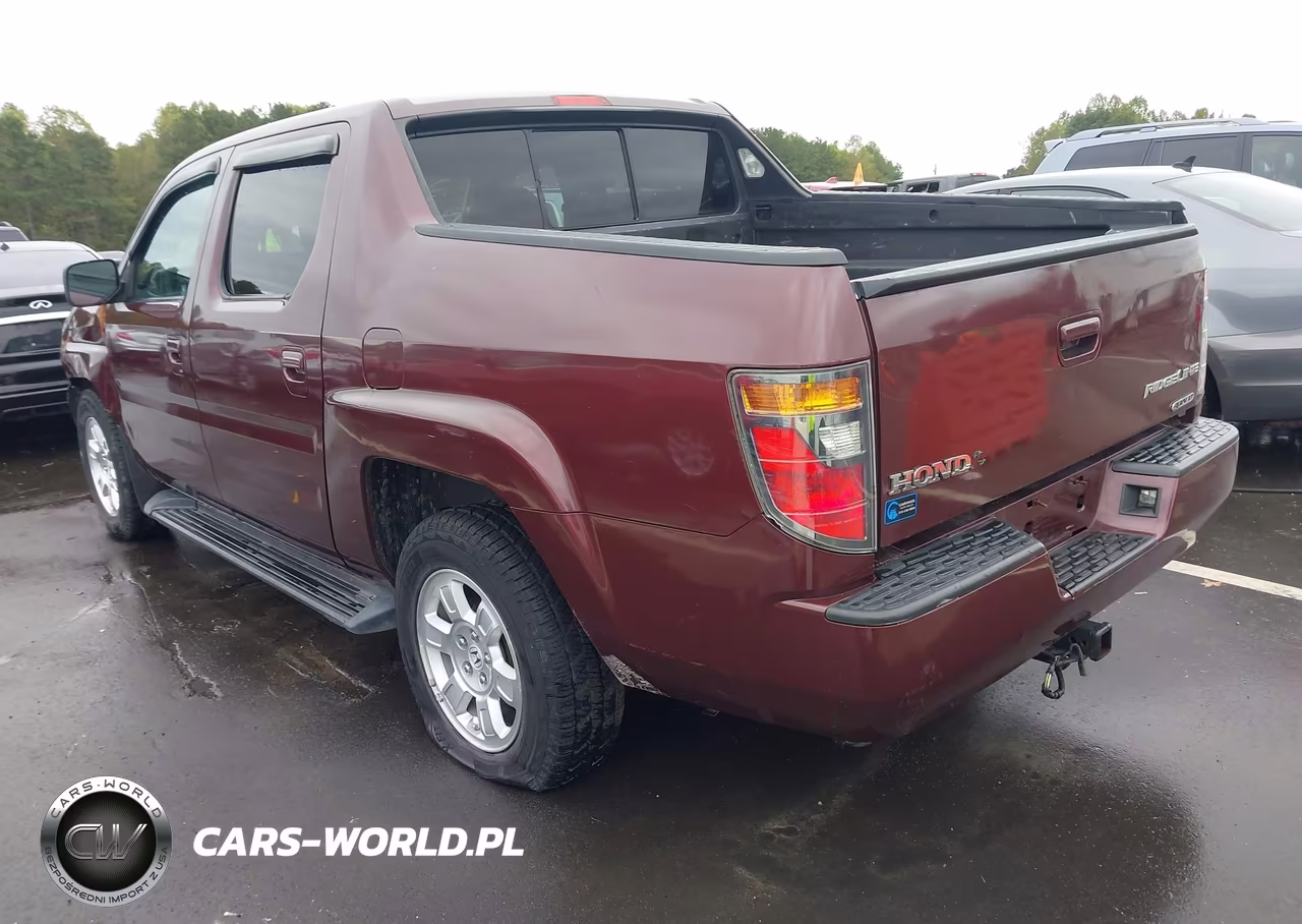 2008 Honda Ridgeline Rts VIN:2HJYK164X8H504992 - 3