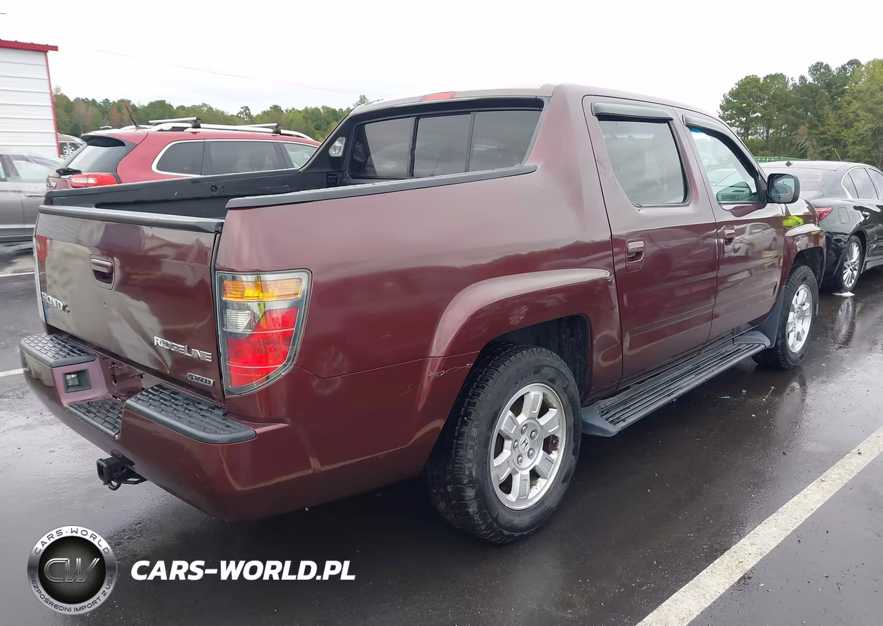 2008 Honda Ridgeline Rts VIN:2HJYK164X8H504992 - 4