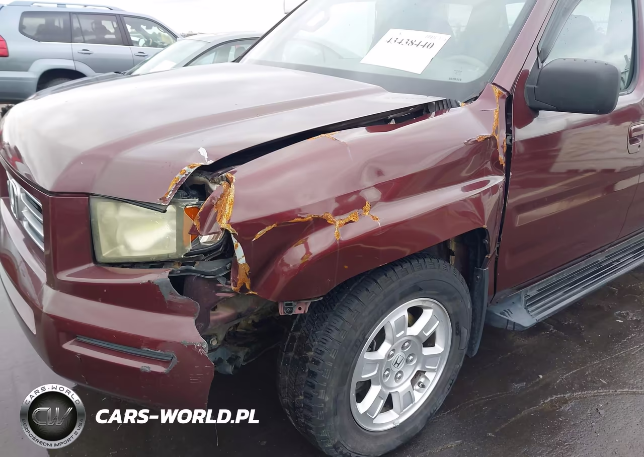 2008 Honda Ridgeline Rts VIN:2HJYK164X8H504992 - 6