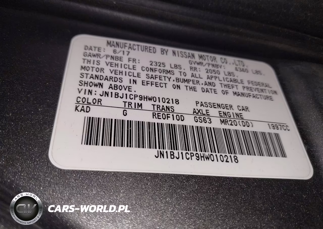 2017 Nissan Rogue Sport Sv VIN:JN1BJ1CP9HW010218 - 9