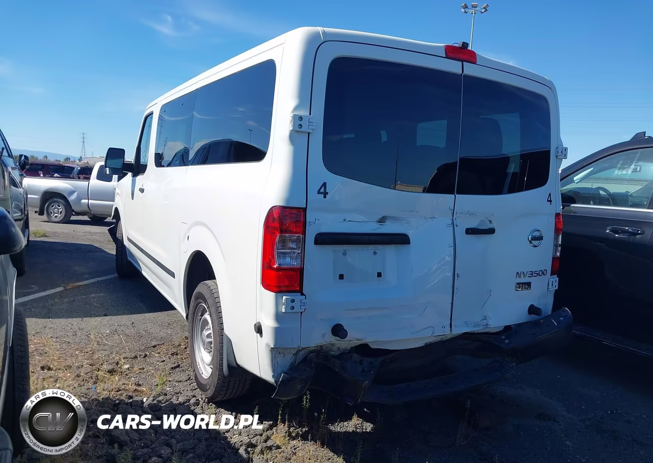 2014 Nissan Nv Passenger Nv3500 Hd S V6-Sv V6 VIN:5BZBF0AA5EN161100 - 3
