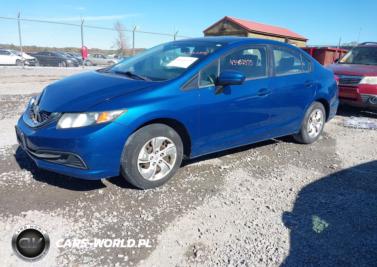 2015 Honda Civic Lx VIN:2HGFB2F57FH518552 - 2