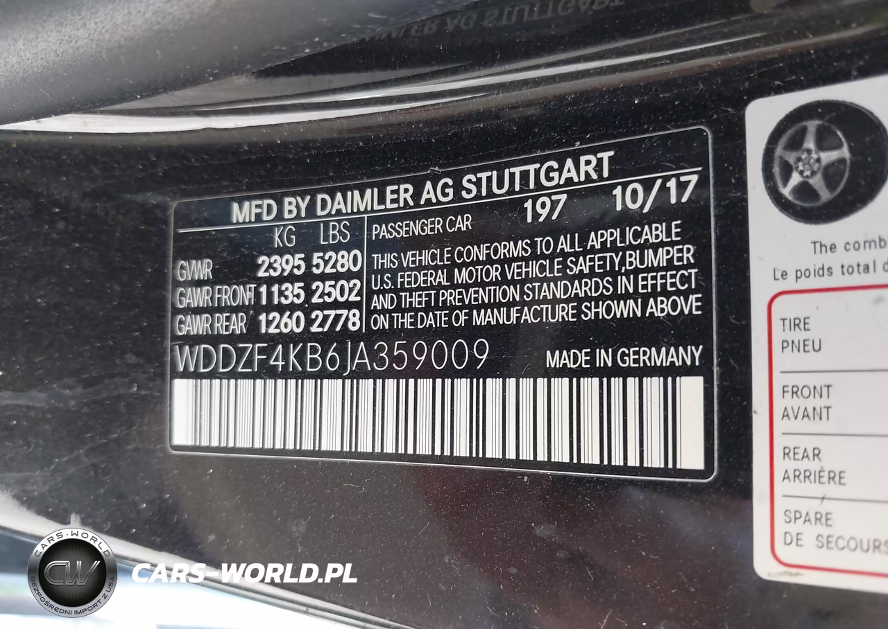 2018 Mercedes-Benz E 300 4Matic VIN:WDDZF4KB6JA359009 - 9
