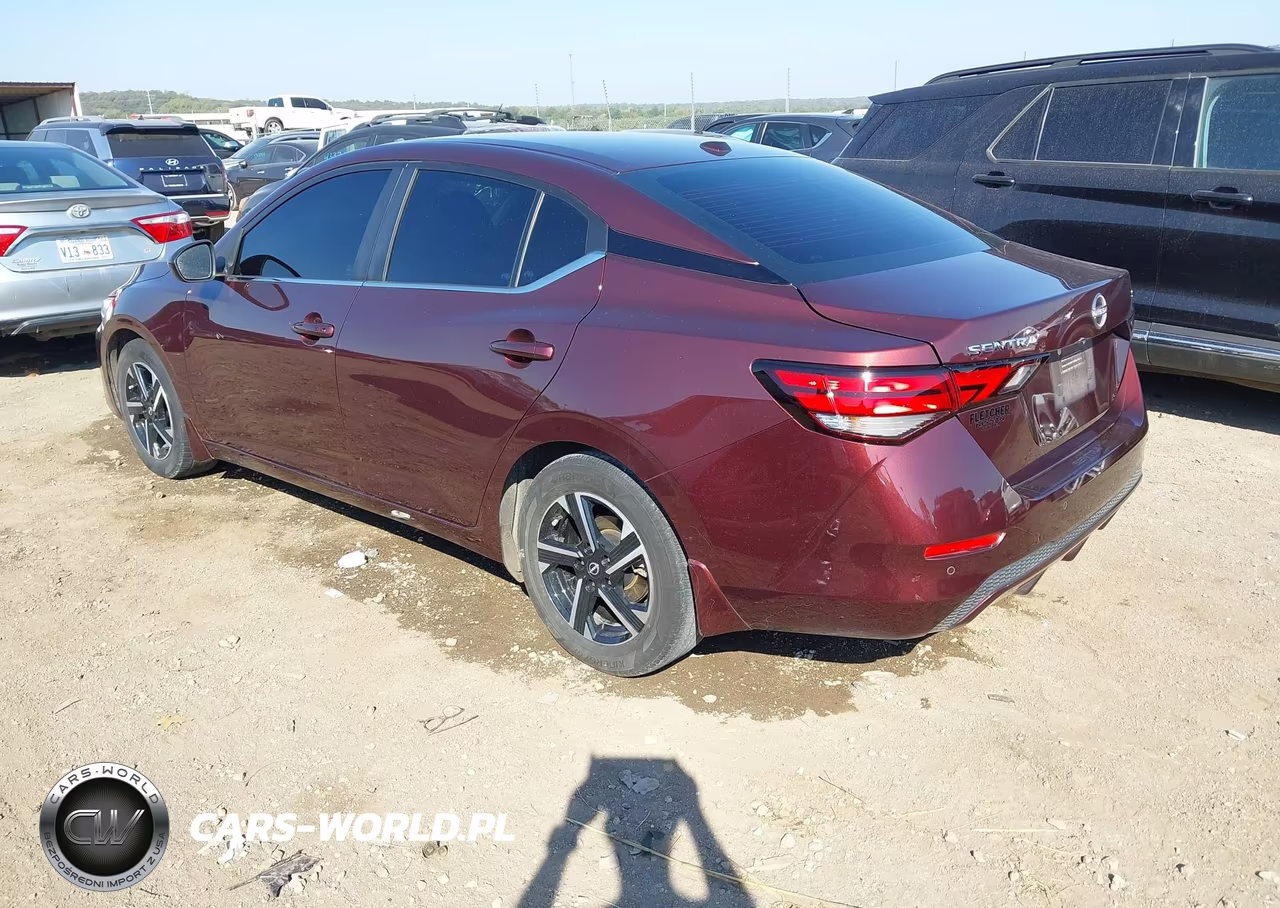 2024 Nissan Sentra Sv Xtronic Cvt VIN:3N1AB8CV4RY276174 - 3