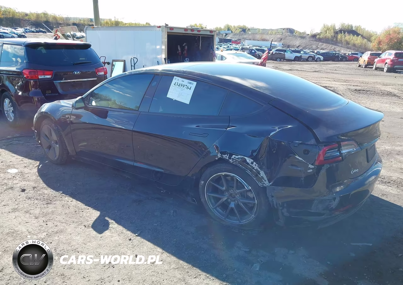 2022 Tesla Model 3 Rear-Wheel Drive VIN:5YJ3E1EA0NF338366 - 3