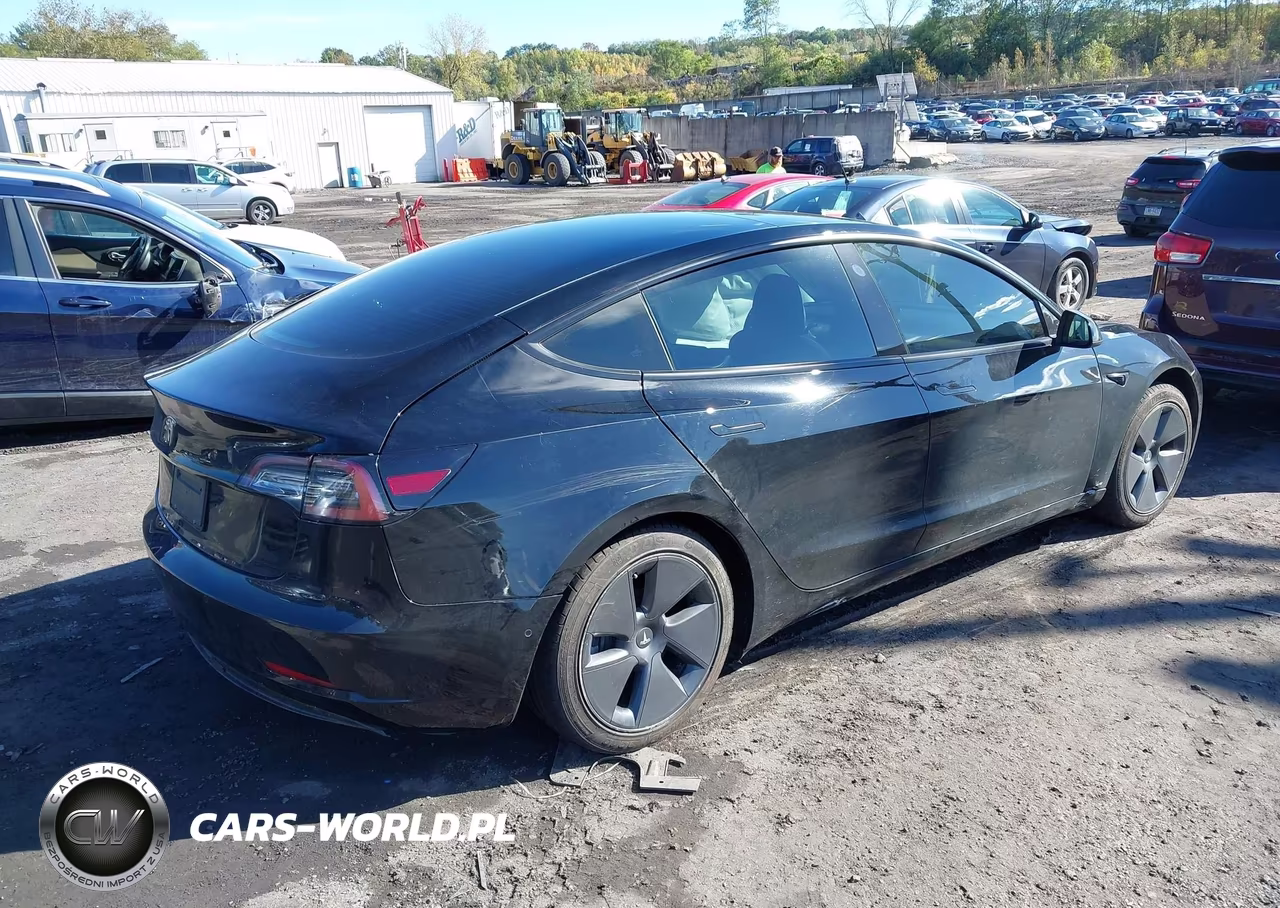 2022 Tesla Model 3 Rear-Wheel Drive VIN:5YJ3E1EA0NF338366 - 4
