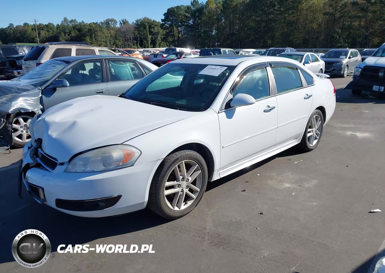 2012 Chevrolet Impala Ltz VIN:2G1WC5E36C1292725 - 2