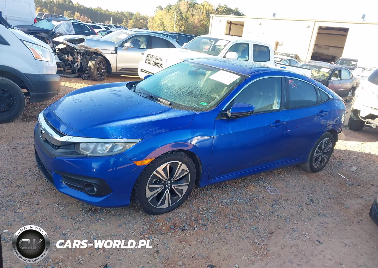 2017 Honda Civic Ex-T VIN:2HGFC1F35HH636818 - 2