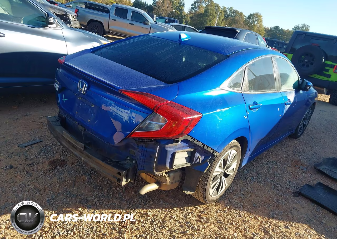 2017 Honda Civic Ex-T VIN:2HGFC1F35HH636818 - 4