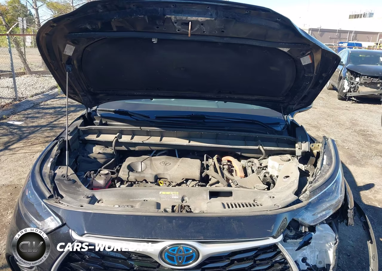 2021 Toyota Highlander Hybrid Xle VIN:5TDHBRCHXMS524648 - 10