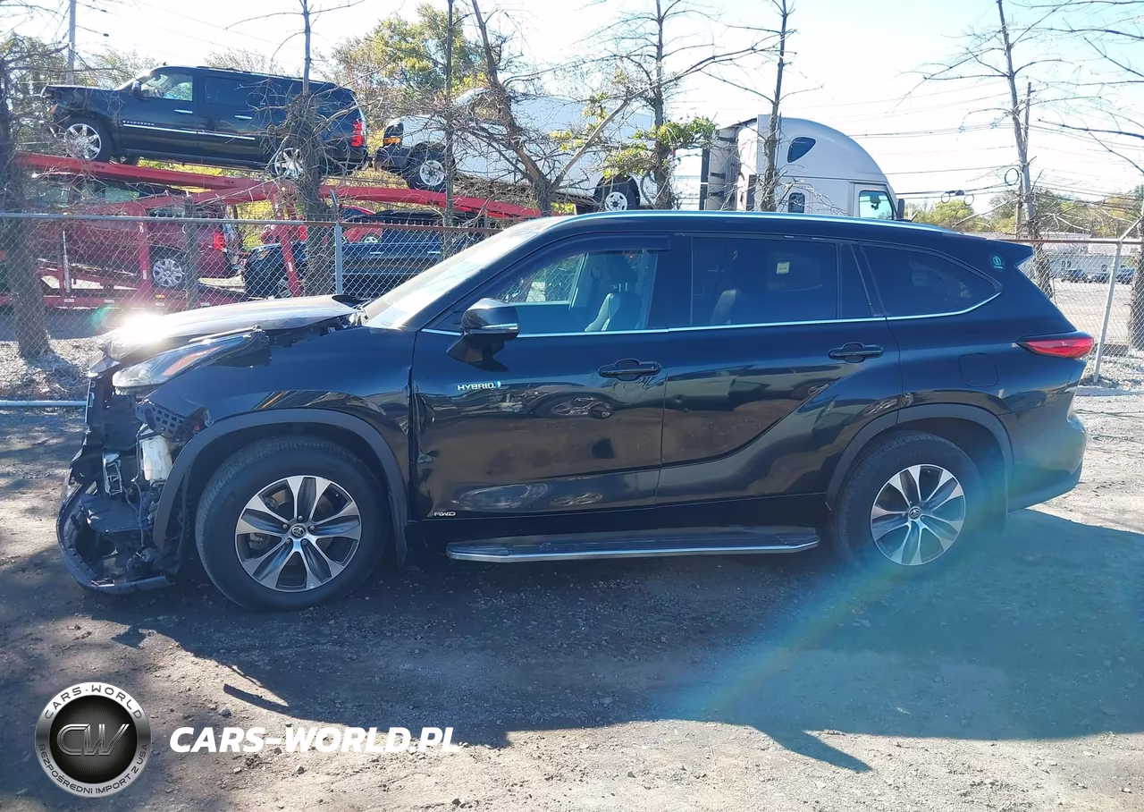2021 Toyota Highlander Hybrid Xle VIN:5TDHBRCHXMS524648 - 14