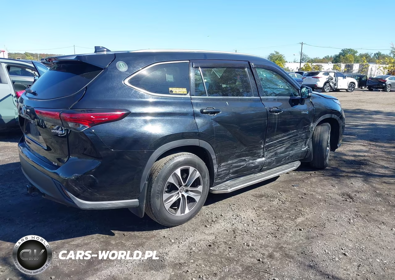 2021 Toyota Highlander Hybrid Xle VIN:5TDHBRCHXMS524648 - 4