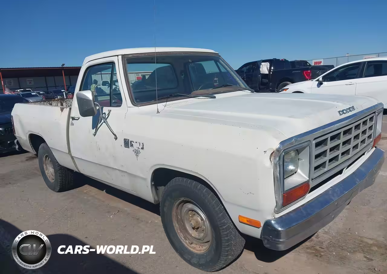 1985 Dodge D-Series D100-D150