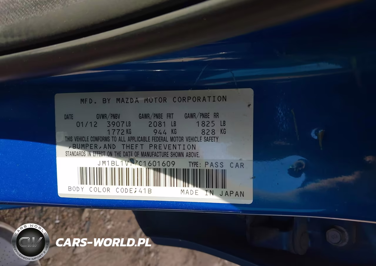 2012 Mazda Mazda3 I Touring VIN:JM1BL1V77C1601609 - 9