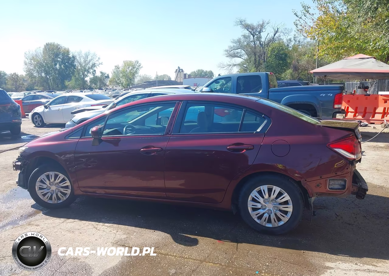 2015 Honda Civic Lx VIN:19XFB2F57FE091738 - 15