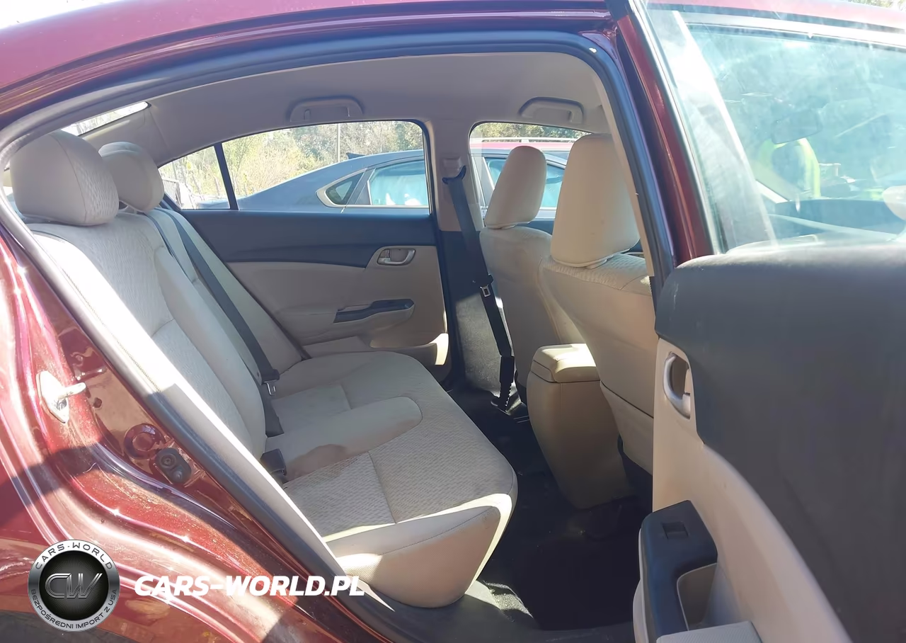 2015 Honda Civic Lx VIN:19XFB2F57FE091738 - 8