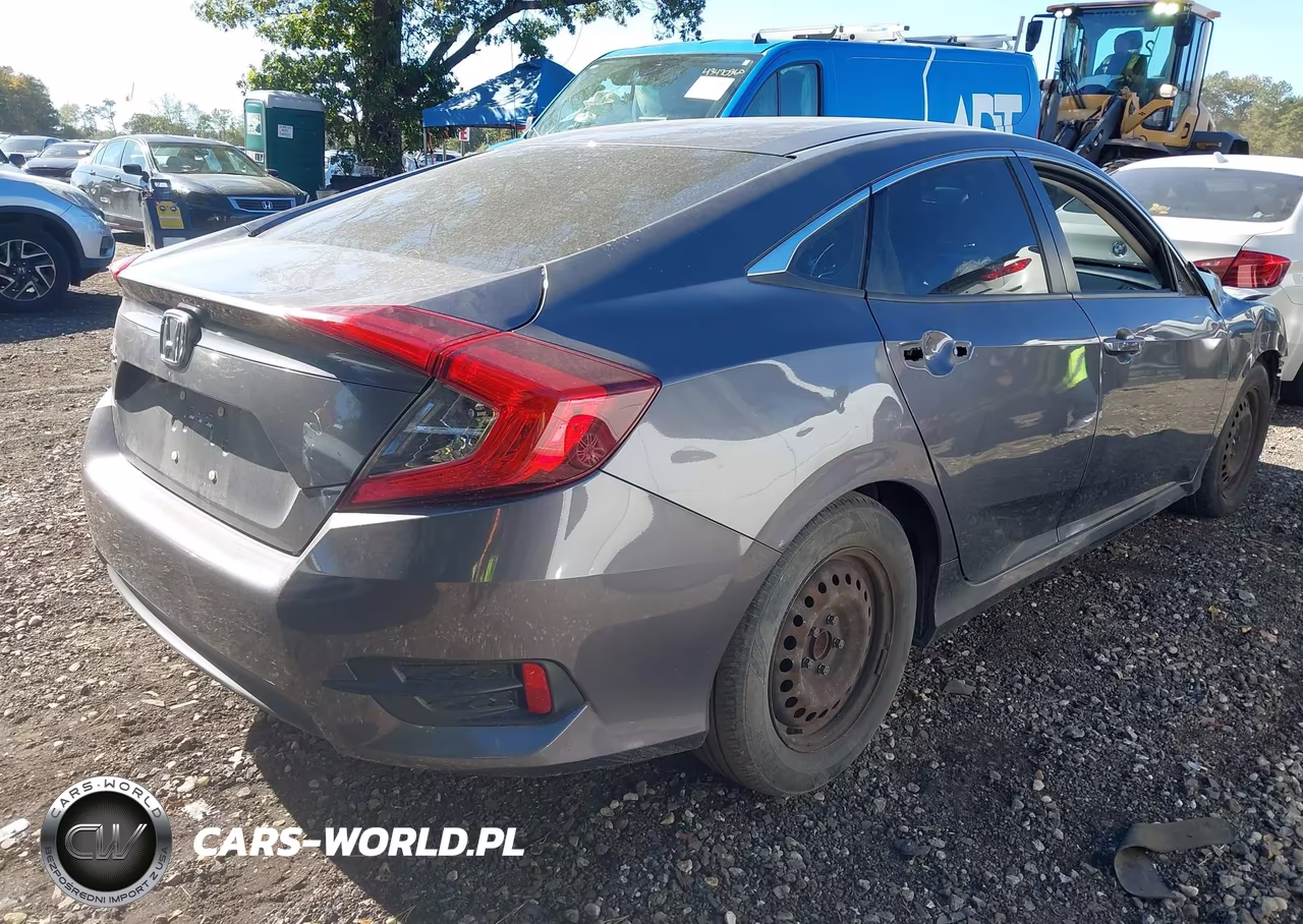 2018 Honda Civic Lx VIN:2HGFC2F54JH502332 - 4