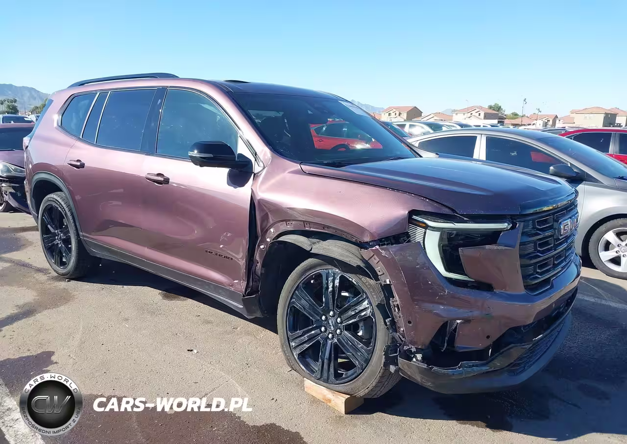2025 GMC Acadia Fwd Elevation
