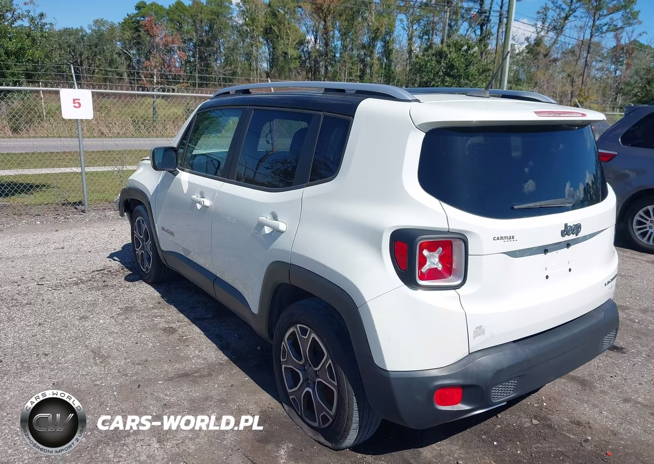 2017 Jeep Renegade Limited Fwd VIN:ZACCJADB7HPE40444 - 3