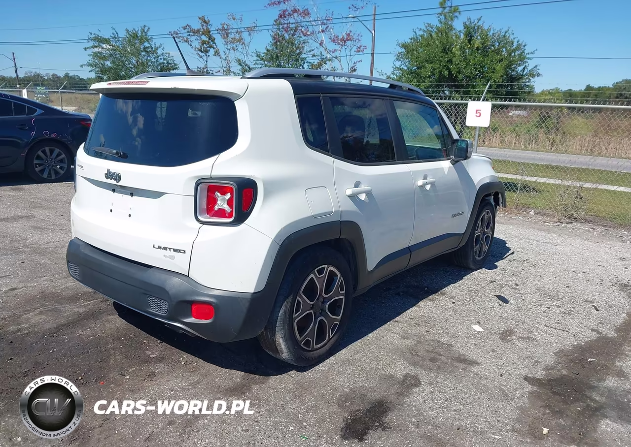 2017 Jeep Renegade Limited Fwd VIN:ZACCJADB7HPE40444 - 4