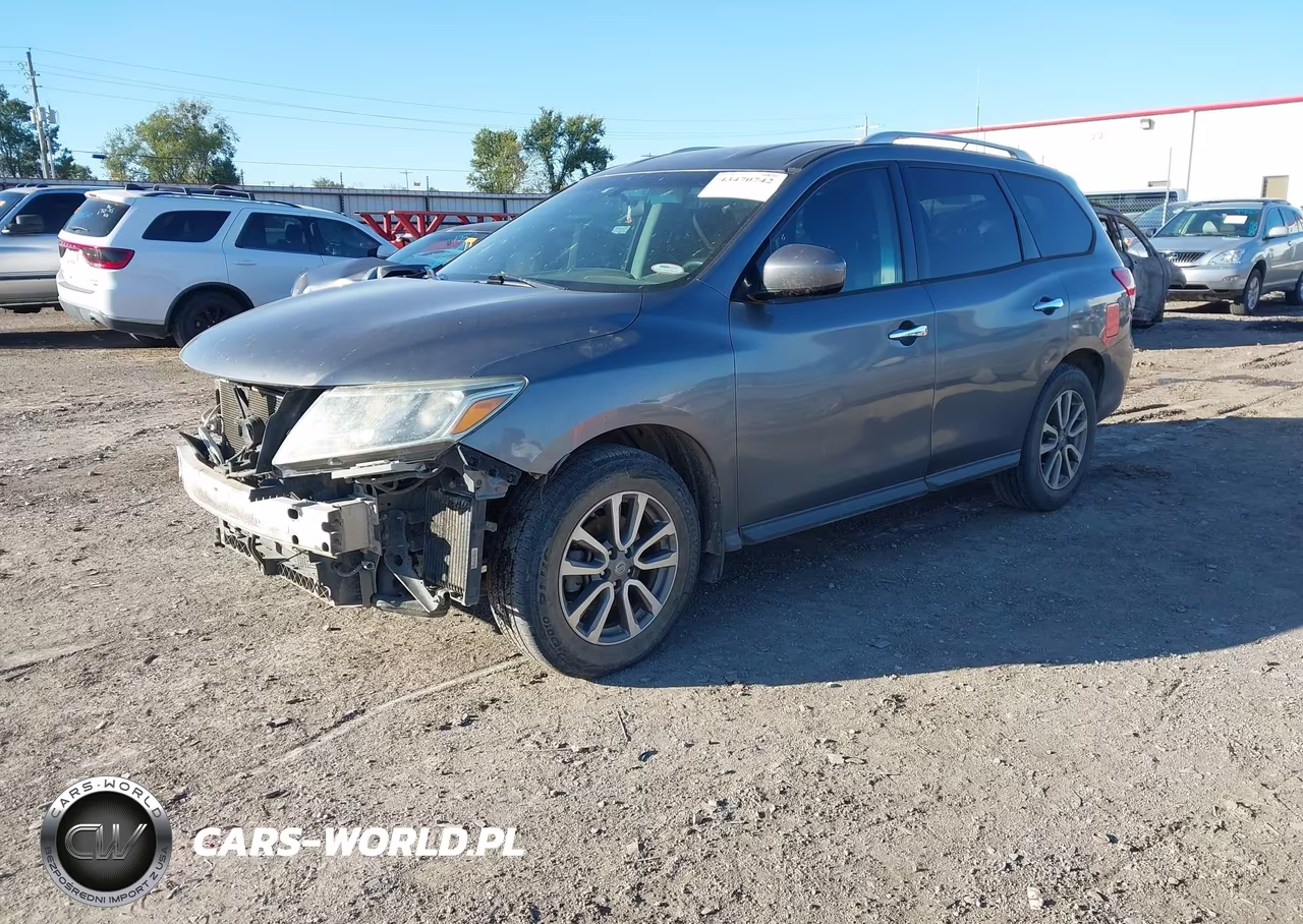 2015 Nissan Pathfinder S VIN:5N1AR2MN8FC663640 - 2