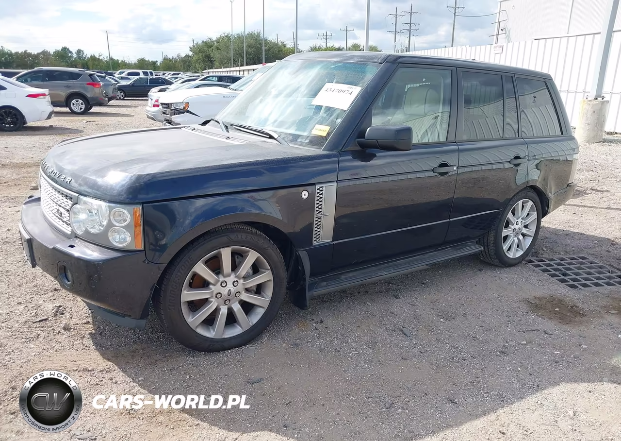 2008 Land Rover Range Rover Supercharged VIN:SALMF134X8A292937 - 2