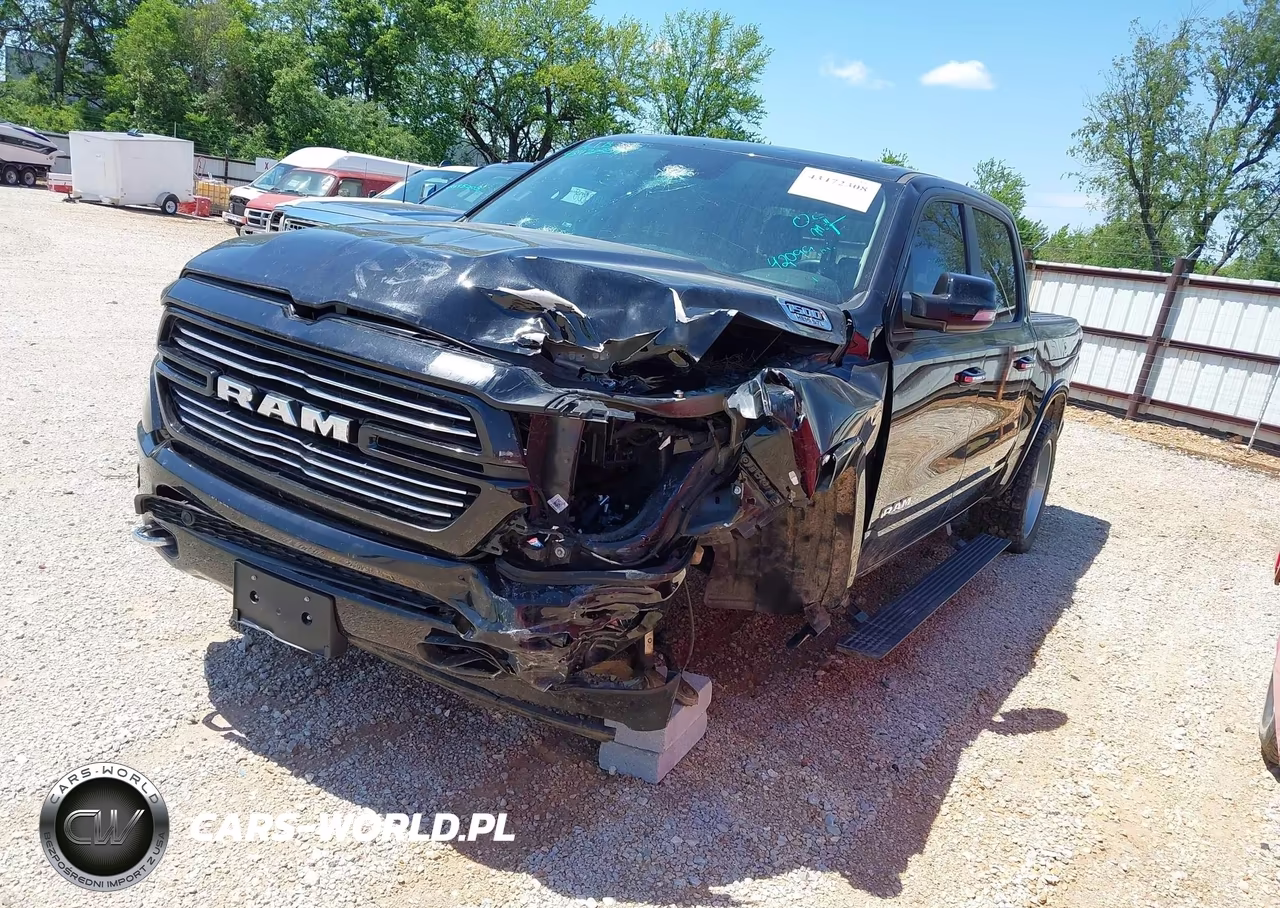 2022 Ram 1500 Laramie 4X4 5'7 Box VIN:1C6SRFJT6NN400558 - 2