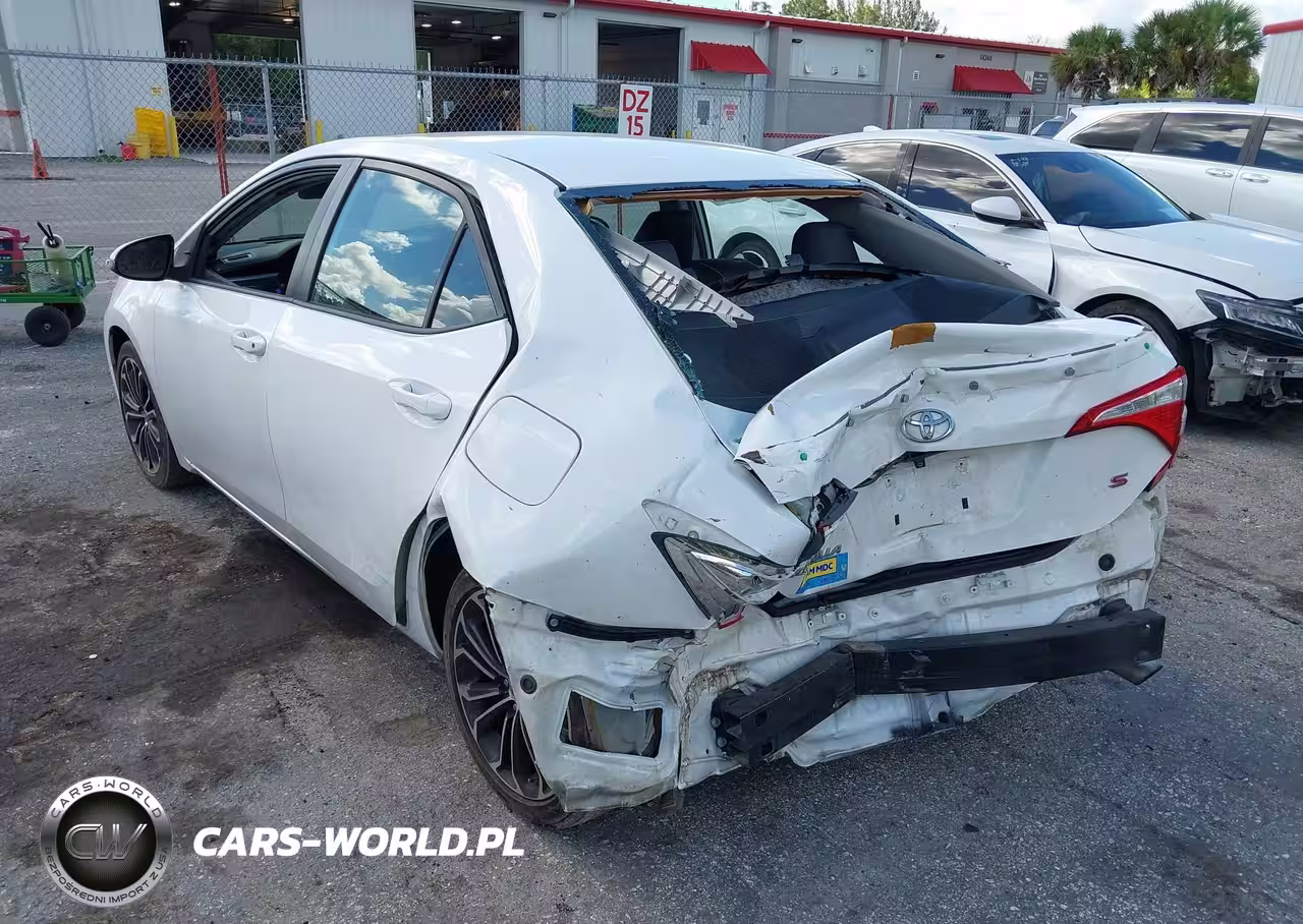 2015 Toyota Corolla S Plus VIN:2T1BURHE5FC464627 - 3