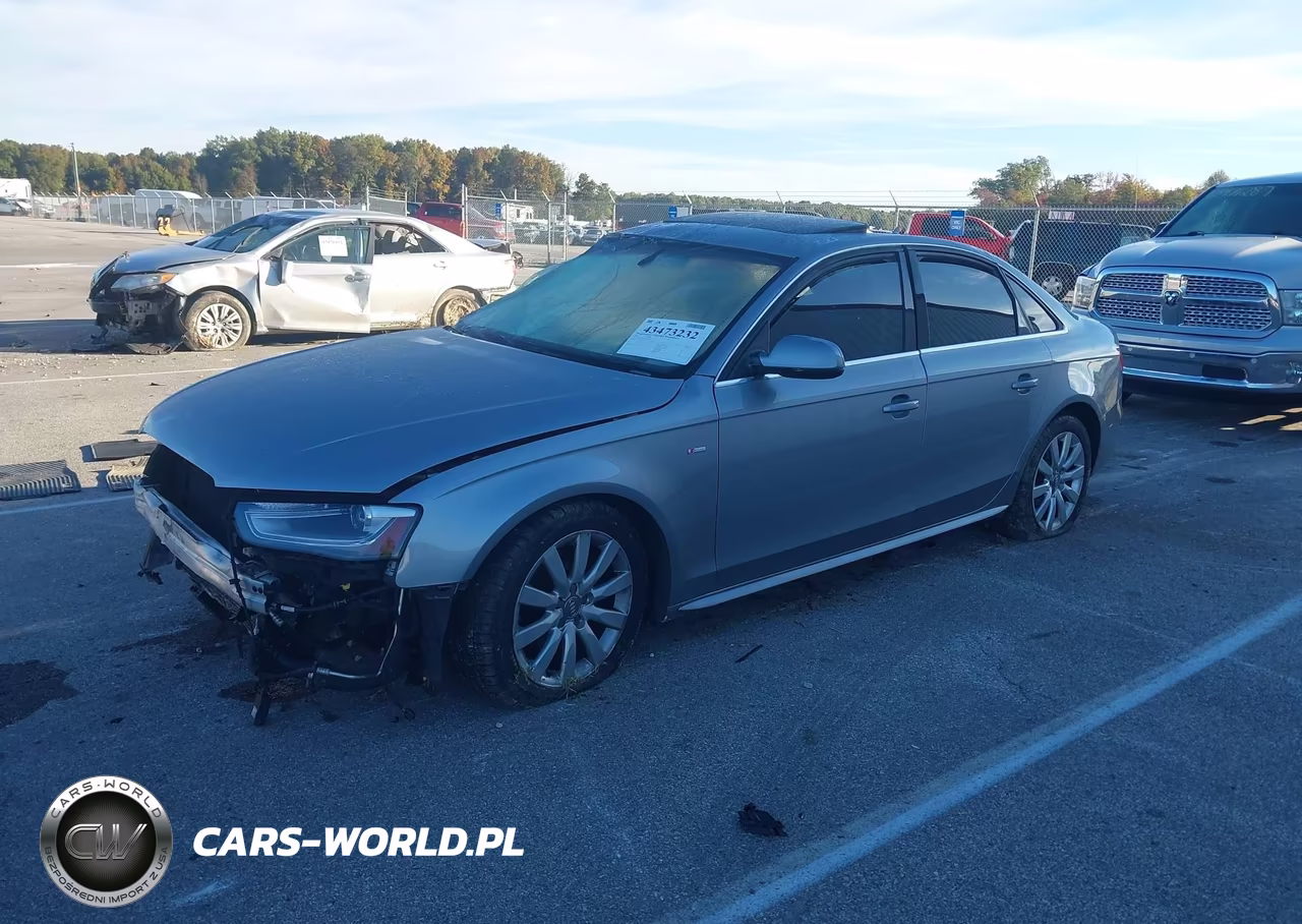 2015 Audi A4 2.0T Premium VIN:WAUBFAFL6FN014623 - 2